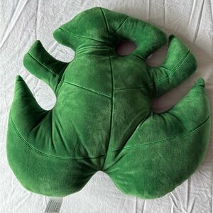 Monstera Leaf Pillow Green Philosophy Co